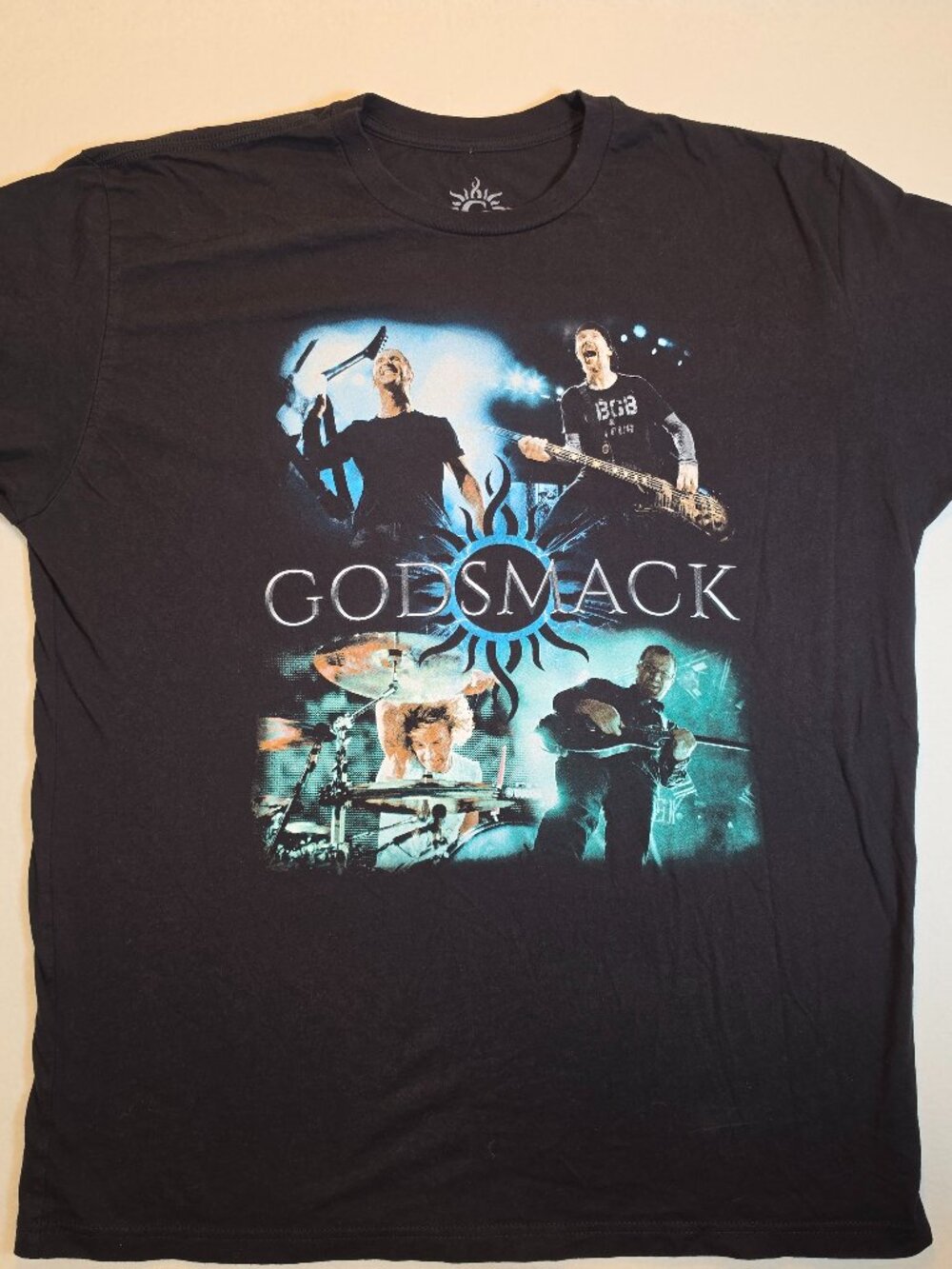 Godsmack When Legends Rise 2019 World Tour Concert T-Shirt XL Black Band Tee